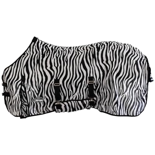 Marengos Fliegendecke Zebra Feinmaschige Pferdedecke Mit Bauch Schweiflatz
