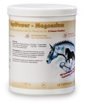 Equipower Magnesium 2 Kg Erg Nzungsfuttermittel F R