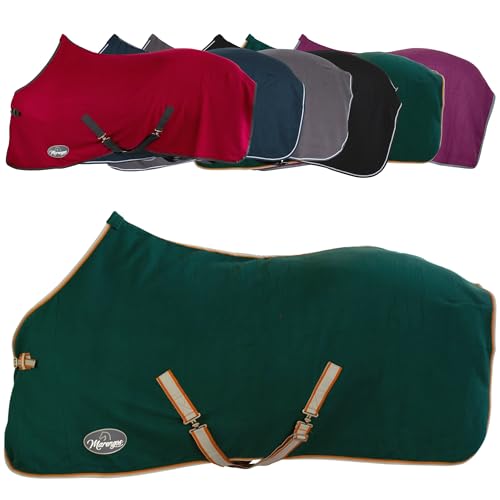 Marengos Abschwitzdecke Economic Mit Kreuzgurten Abnehmbar Pferdedecke Mit