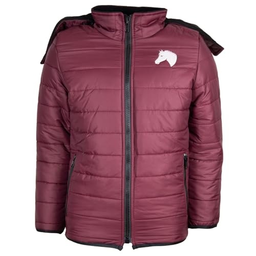 Ms Trachten Kinder Reitjacke Steppjacke Winterjacke Moni Maroon