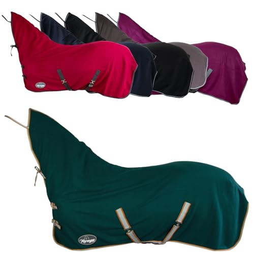 Marengos Abschwitzdecke Economic Mit Halsteil Pferdedecke M Kreuzgurt