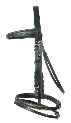 Trensenzaum Schwarz Full