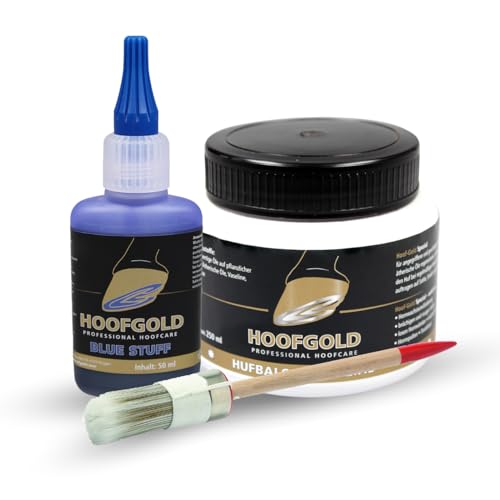 Hoofgold Set Hufbalsam Spezial Bluestuff Strahlf Ule Pferd