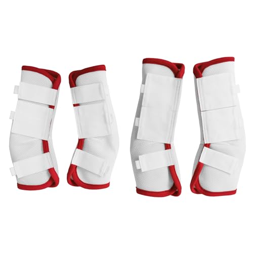 Fly Horse Boots 4er Set Weiche Atmungsaktive Mesh