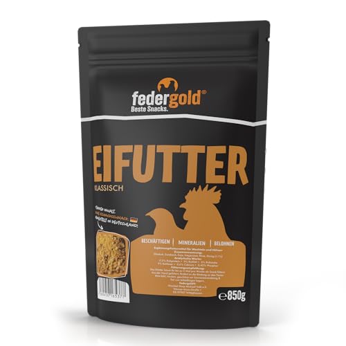 Federgold Eifutter Klassisch 850g Aufzucht Kraftfutter F Rdert