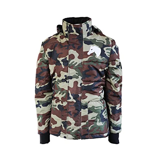 Ms Trachten Kinder Reitjacke Winter Winterreitjacke Mia Camouflage