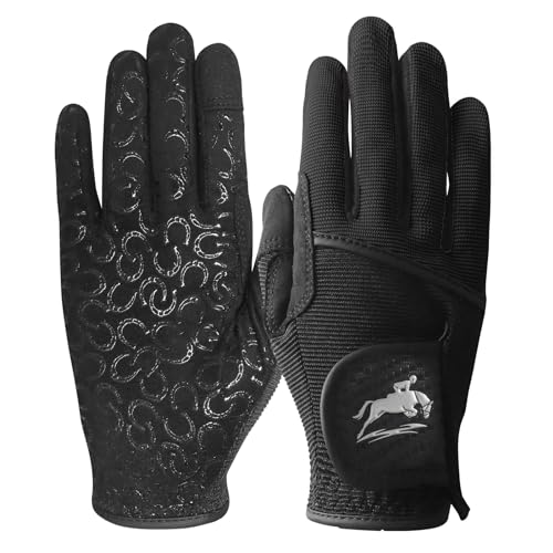 Lovmead Reithandschuhe Damen M Dchen Rutschfest Atmungsaktiv Sommer