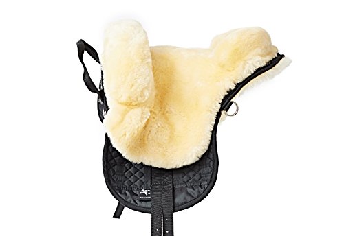 Engel Reitsport Fellsattel R1 Pony Med Natur Lammfell