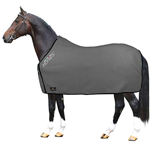 Horses Fleece Pferdedecke Basismodell Weich Und Bequem Ideal