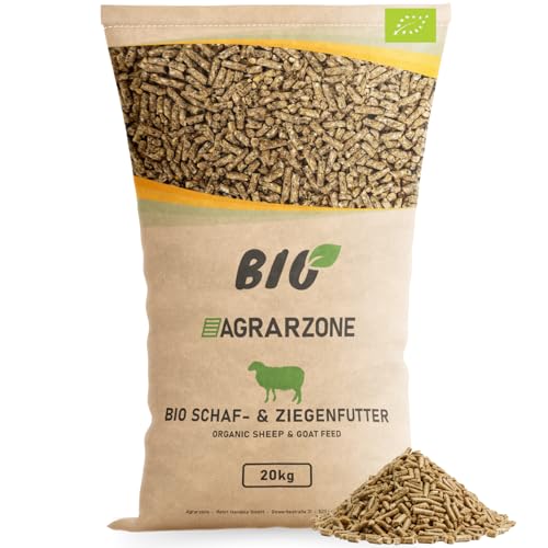 Agrarzone Bio Schaffutter Ziegenfutter Pellets 20 Kg 100