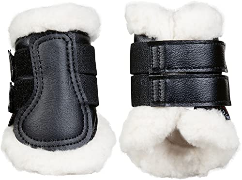 Hkm Comfort Gamaschen Hufglocken 9100 Schwarz Shetty