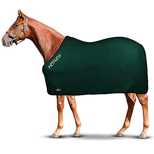 Horses Fleece Pferdedecke Basismodell Weich Und Bequem Ideal