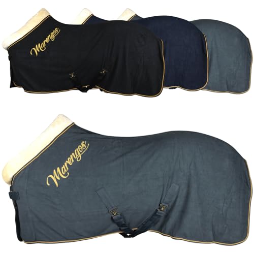 Marengos Abschwitzdecke Royal Pferdedecke Mit Kreuzgurten Weichem Kragen