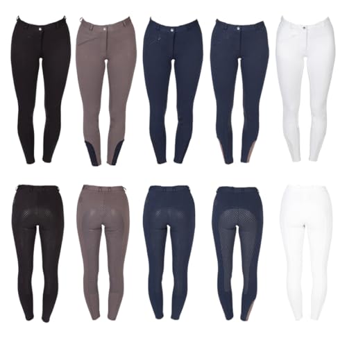 Pfiff 102754 Reithose Sanja Damen Grip Vollbesatz Schwarz