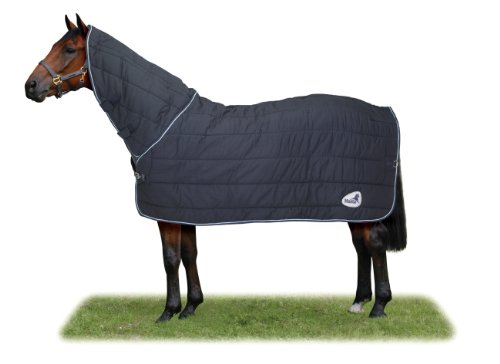 Masta Pferdedecke Gesteppt Klassisch Einfarbig Navy 5 Ft