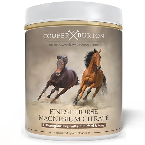 Cooper Burton Magnesiumcitrat F R Pferd Pony Hochdosiert