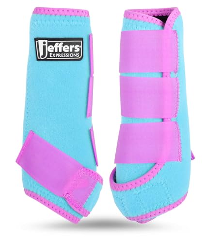 Jeffers Expression Neon Schutzgamaschen F R Pferde 1