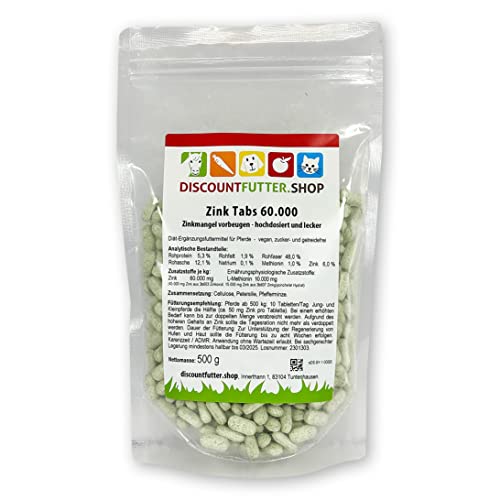 Discountfutter Shop Zink Tabs 60 000 Hoch Dosiert