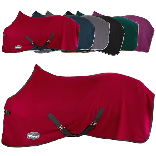 Marengos Abschwitzdecke Economic Mit Kreuzgurten Abnehmbar Pferdedecke Mit