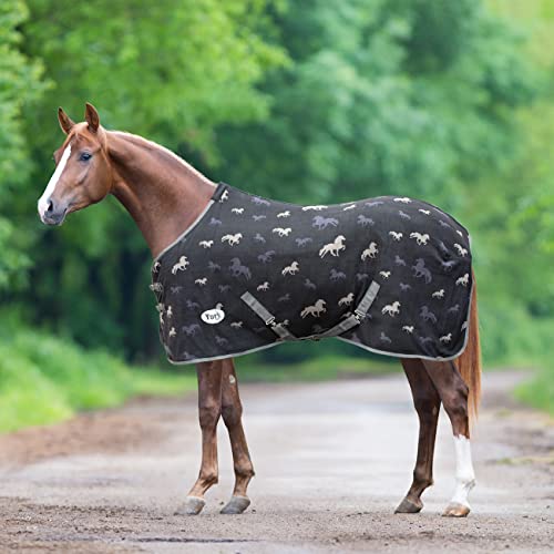 York Polarfleecedecke Abschwitzdecke Fleecedecke Pferdedecke Ismena Mit Kreuzgurt