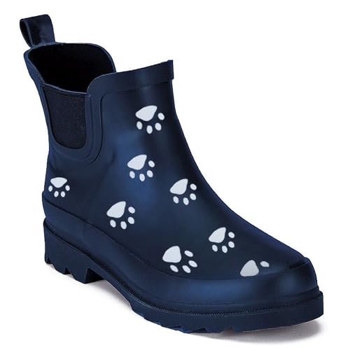 Tosh Chelsea Damen Gummistiefel Kn Chelhoch Zum Berziehen