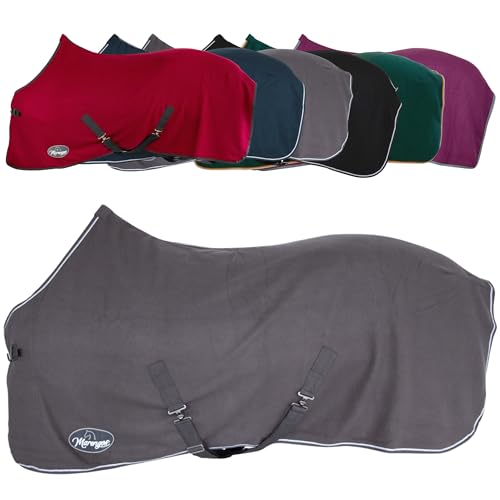 Marengos Abschwitzdecke Economic Mit Kreuzgurten Abnehmbar Pferdedecke Mit