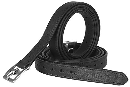 Equinate Steigb Gelriemen Competition Schwarz 160