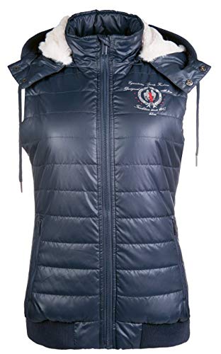 Hkm Erwachsene Reitweste Ashley 6900 Dunkelblaus Hose 6900