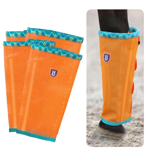 Caremaster Feinmaschige Fliegengamaschen Locker Sitzend Rutschfest Pferd Fliegenleggings