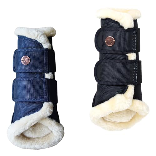 Marengos Dressurgamaschen Modern Ros Pferde Gamaschen Mit Weichem