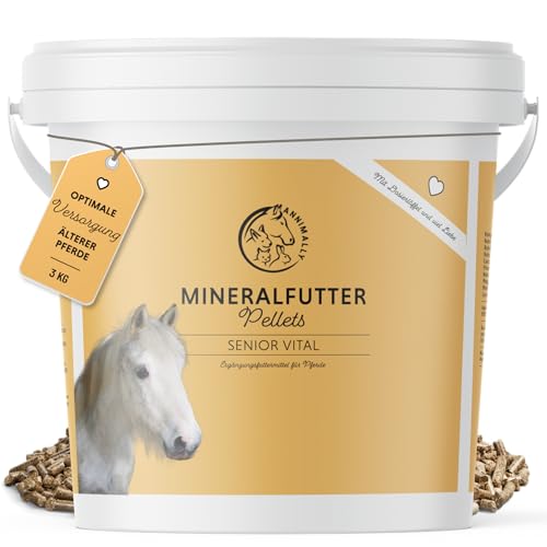 Annimally Senior Mineralfutter Pferde Getreidefrei Erg Nzungs Pferdefutter