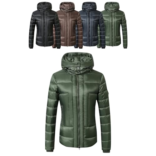 Covalliero Damen Steppjacke Bergangsjacke Mit Doppelkragen 2 Taschen