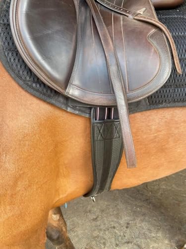 Preto Synthetischer Sattelgurt F R Pferde Bequem Waffelmuster