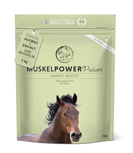 Annimally Muskelaufbau Pulver F R Pferde 2kg Mit