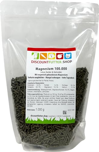 Discountfutter Shop Magnesium 100 000 Pellets1 Kg I