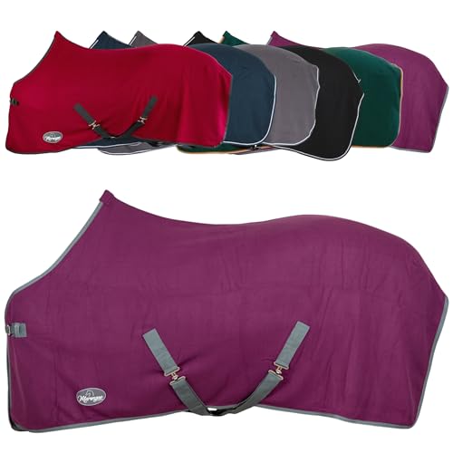 Marengos Abschwitzdecke Economic Mit Kreuzgurten Abnehmbar Pferdedecke Mit