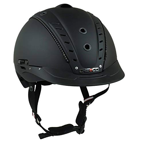 Casco Reithelm Vg1 Mistrall 2 Schwarz Matt S