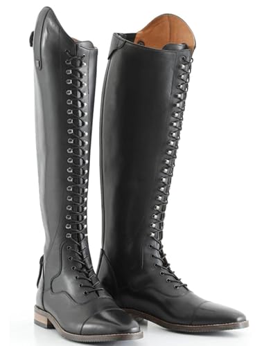 Weham Schwarz 42 Reitstiefel F R Damen Und