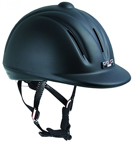 Casco Reithelm Youngster Vg1 Schwarz Matt L 59
