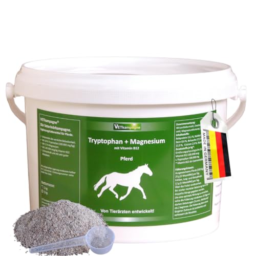 Vetkampagne Tryptophan Magnesium Vitamin B12 Hochdosiert 2000 G