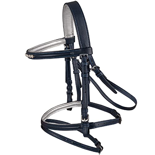 Waldhausen Trensenzaum Lucky Heart Msh Blau