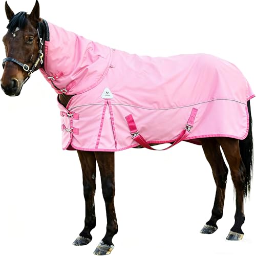 Scgfpoe Pferdedecke Mit Halsabdeckung Pferdepflegedecke F R Den