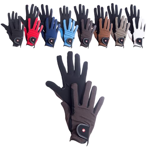 Rl24 Reithandschuhe Damen Herren Professional Nubuk Handschuhe Zum