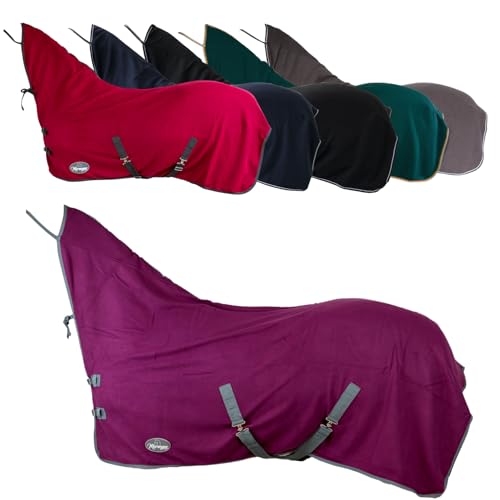 Marengos Abschwitzdecke Economic Mit Halsteil Pferdedecke M Kreuzgurt