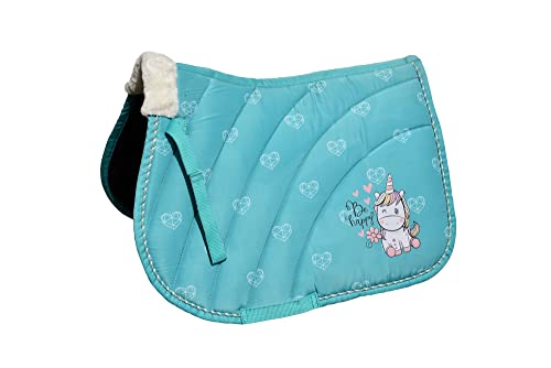 Rhinegold Unicorn Schabracke Pony Aqua