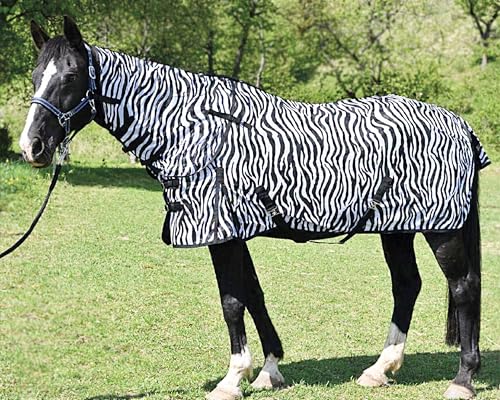 Brama West Fliegendecke Pferd Comfort Zebra Zebrafliegendecke Mit