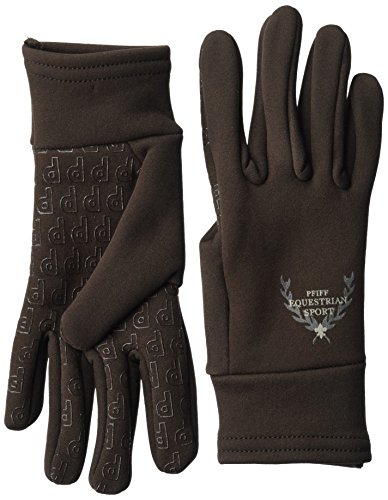 Pfiff 101390 Damen Winter Reithandschuhe Winterreithandschuhe Braun M