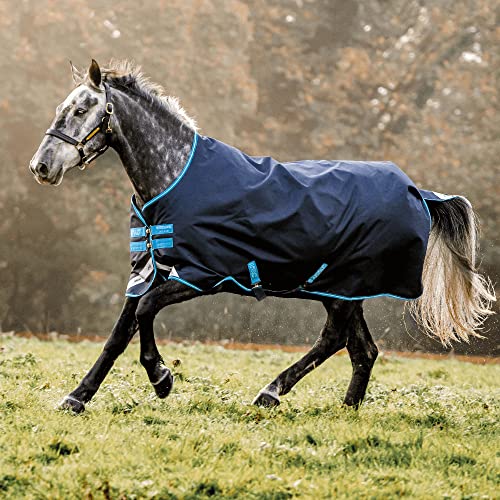 Horseware Amigo Bravo 12 50g Turnout Regendecke Navy