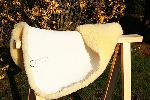Gro E Sattelunterlage Qualit Ts Lammfell Unterlage F