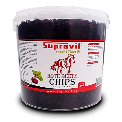 Supravit Rote Beete Chips 2kg Eimer Pferdeleckerlis Ohne